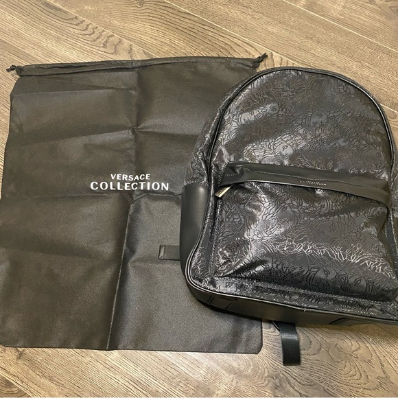 Versace Collection Nylon Backpack - Picture 5 of 9